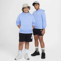 Nike Sportswear Club Fleece Big дитячі Pullover Толстовка з капюшоном (Extended Size) блакитний