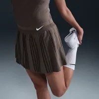 NikeCourt Slam женская Dri-FIT Tennis юбка цвет серый