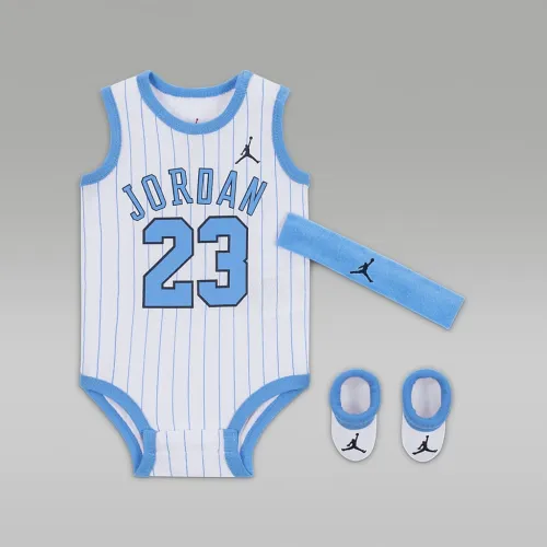 Nike Jordan Baby (0-9M) Printed 23 Jersey 3-Piece Boxed набор синий