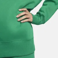 Nike Sportswear Phoenix Fleece женская оверсайз Crew-Neck свитшот цвет зеленый