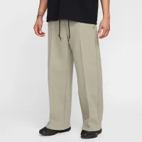 Nike Tech мужские Wide-Leg Fleece Pants цвет зеленый