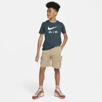 Nike Outdoor Play Big дитячі Woven Cargo шорти колір коричневий