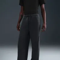 Nike Tech чоловічі Fleece Loose-Fit Open Hem Pants колір сірий