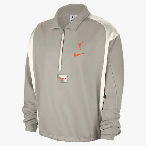 Team 13 женская Nike WNBA Fleece Top цвет серый