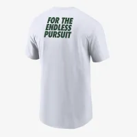 Nike Big детские для гольфа футболка цвет белый