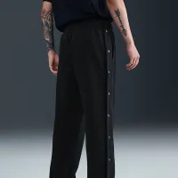 Nike женская Fleece Tear-Away баскетбольные Pants цвет черный