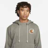 Nike Standard Issue мужские Dri-FIT French Terry Pullover баскетбольные Толстовка с капюшоном цвет серый