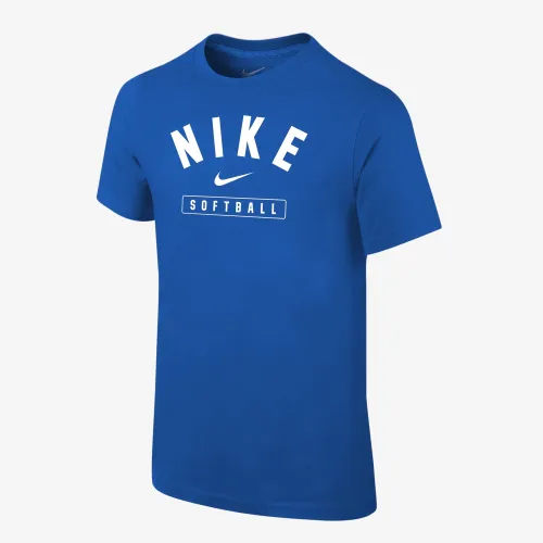 Nike Big дитячі Softball футболка блакитний