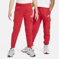 Nike Sportswear Club Fleece Big детские Cargo Pants Red