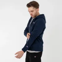 Кофта/футболка Champion Hooded Full-Zip 217864-BS538 - Синя