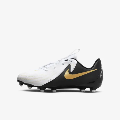 Nike Jr. Phantom GX 2 Academy Little/Big дитячі MG Low-Top футбольні бутси колір білий
