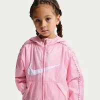 Nike Little дитячі Lightweight Translucent Ripstop Куртка Pink