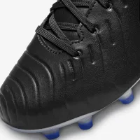 Nike Jr. Tiempo Legend 10 Club Little/Big детские Multi-Ground Low-Top футбольные бутсы цвет черный