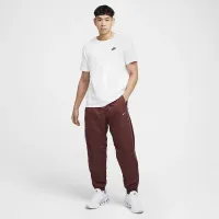 Nike Solo Swoosh чоловічі спортивні штани колір коричневий