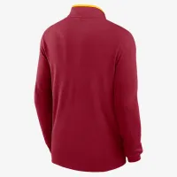 USC Victory мужские Nike Dri-FIT College 1/2-Zip Long-Sleeve Top цвет красный