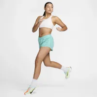 Nike Tempo жіноча Brief-Lined Running шорти колір зелений
