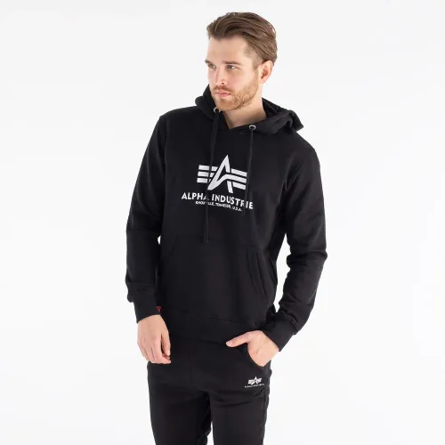 Кофта/футболка Alpha Industries Basic Hoody 17831203 -  Черная