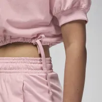 Nike Jordan жіноча Knit Cropped Top Pink