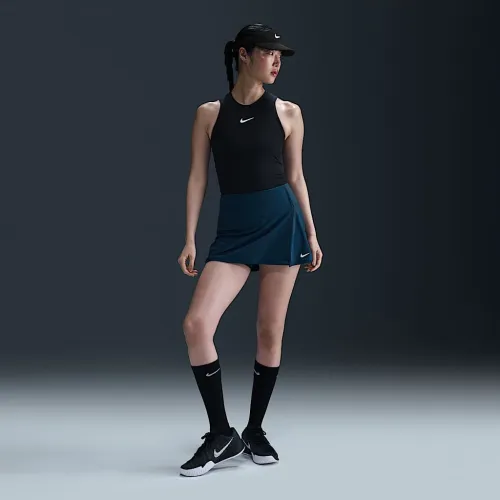 Nike Victory женская Dri-FIT Straight Tennis юбка синий