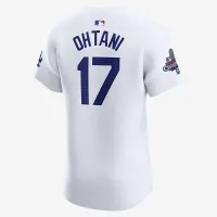 Shohei Ohtani Los Angeles Dodgers 2024 World Series Champions чоловічі Nike Dri-FIT ADV MLB Elite Jersey колір білий