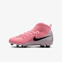 Nike Jr. Phantom Luna 2 Club Little/Big дитячі MG High-Top футбольні бутси Pink