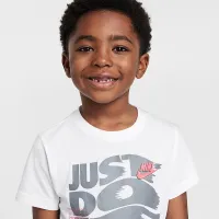 Nike Sportswear Little дитячі On the Move 2-Piece French Terry шорти комплект колір сірий