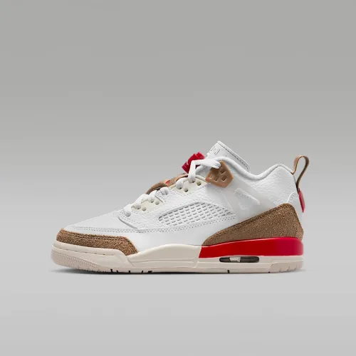 Nike Jordan Spizike Low Big дитячі Кросівки колір білий