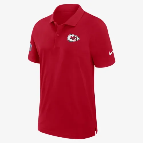 Kansas City Chiefs Sideline чоловічі Nike Dri-FIT NFL Polo колір червоний