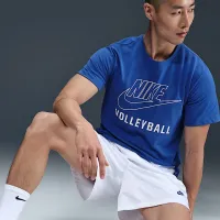 Nike Swoosh чоловічі волейбольні футболка блакитний