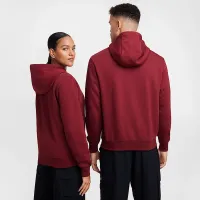 Nike Sportswear Club Fleece Толстовка с капюшоном цвет красный