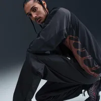 Nike Windrunner мужские Lined Pants цвет черный