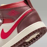Nike Jordan 1 Mid SE Little дитячі Кросівки колір білий