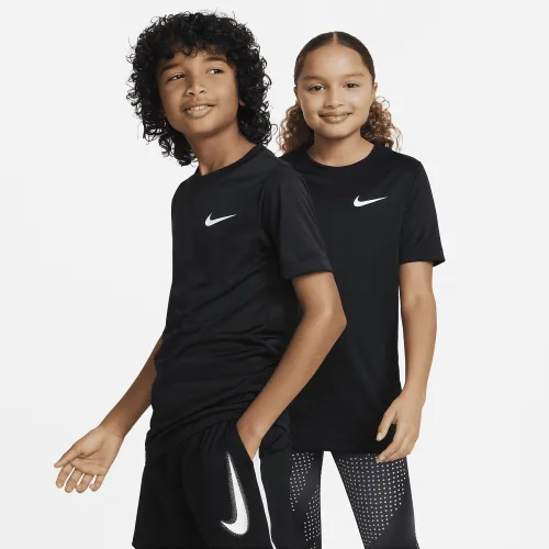 Nike Dri-FIT Legend Big детские тренировочные футболка цвет черный