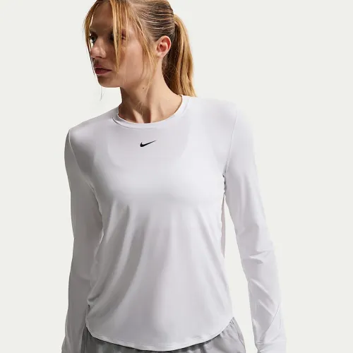 Nike One Classic женская Dri-FIT Long-Sleeve Top цвет белый