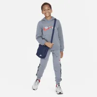 Nike Air Big детские Fleece Cargo Pants цвет серый