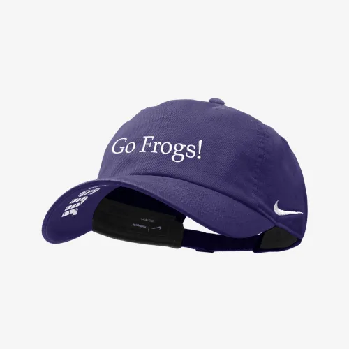 TCU Nike College Cap колір фіолетовий