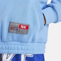 Nike Culture of баскетбольные Big детские Pullover Fleece Толстовка с капюшоном синий