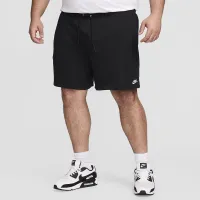 Nike Club чоловічі French Terry Flow шорти колір чорний