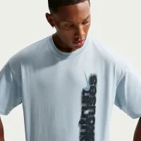 Nike мужские Short-Sleeve Running футболка синий