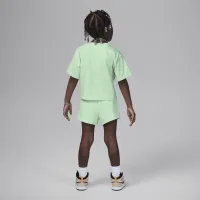 Nike Jordan Toddler футболка and шорты набор цвет зеленый