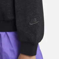 Nike Sportswear Icon Fleece Big дитячі оверсайз світшот колір чорний