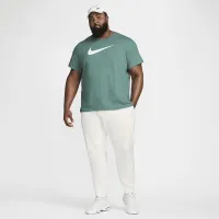 Nike Sportswear Swoosh мужские футболка цвет зеленый