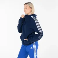 Кофта/футболка adidas Tiro 21 Sweat Толстовка с капюшоном GK9680 - Синяя