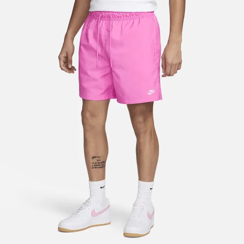 Nike Club мужские Woven Flow шорты цвет красный