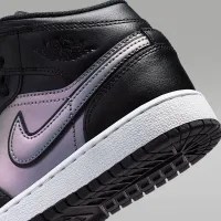 Nike Air Jordan 1 Mid SE Big дитячі Кросівки колір чорний