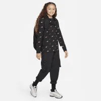 Nike Sportswear Big детские Long-Sleeve футболка цвет черный