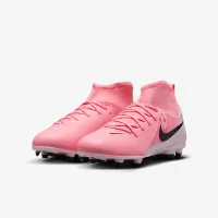 Nike Jr. Phantom Luna 2 Club Little/Big дитячі MG High-Top футбольні бутси Pink