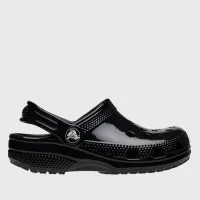 Шлёпанцы Crocs Classic High Shine Clog 209834-001 - Черные