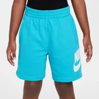 Nike Sportswear Club Little детские French Terry шорты цвет зеленый
