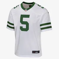 Garrett Wilson New York Jets Big детские Nike NFL Game Jersey цвет белый